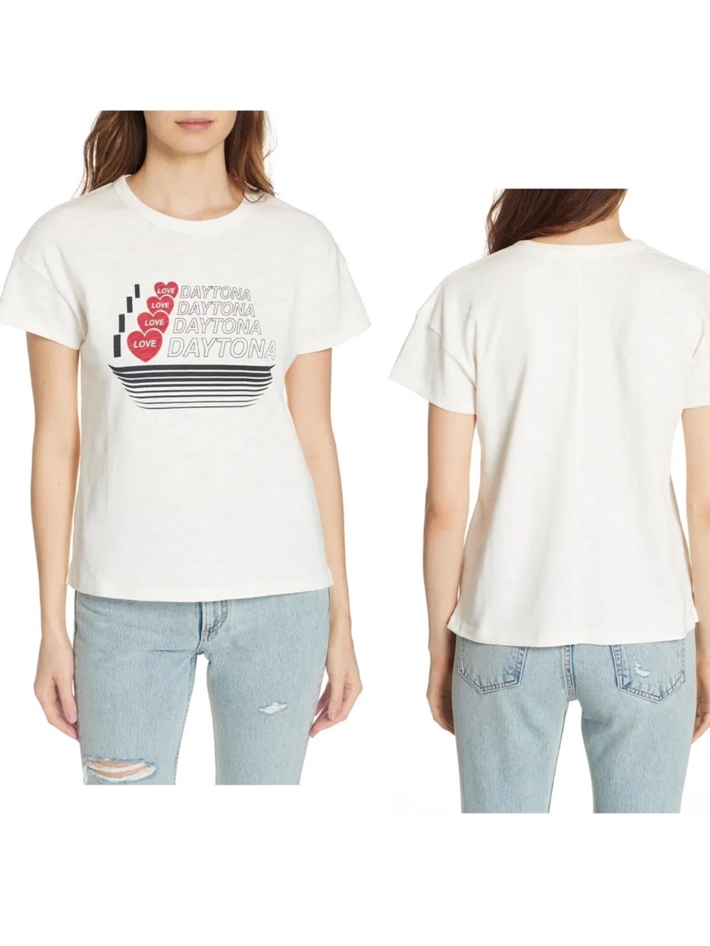Rag & Bone I Love Daytona Graphic Tee M